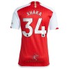 Officiële Voetbalshirt Arsenal Xhaka 34 Thuis 2023-24 - Heren